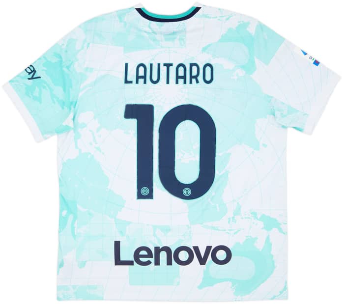 2022-23 Inter Milan Away Shirt Lautaro #10 - 10/10 - (XL)
