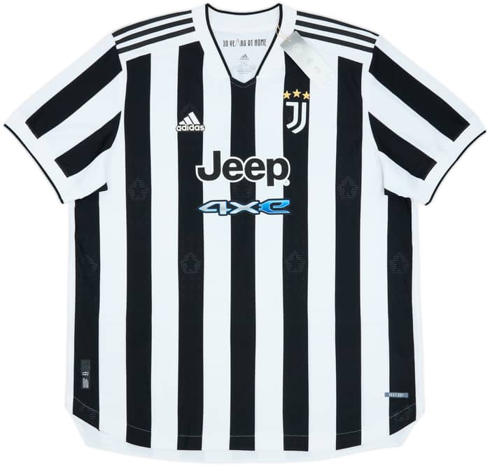 2021-22 Juventus Authentic Home Shirt Vlahovic #9 (XXL)