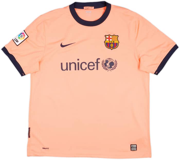 2009-10 Barcelona Away Shirt Ibrahimovic #9 - 9/10 - (L)