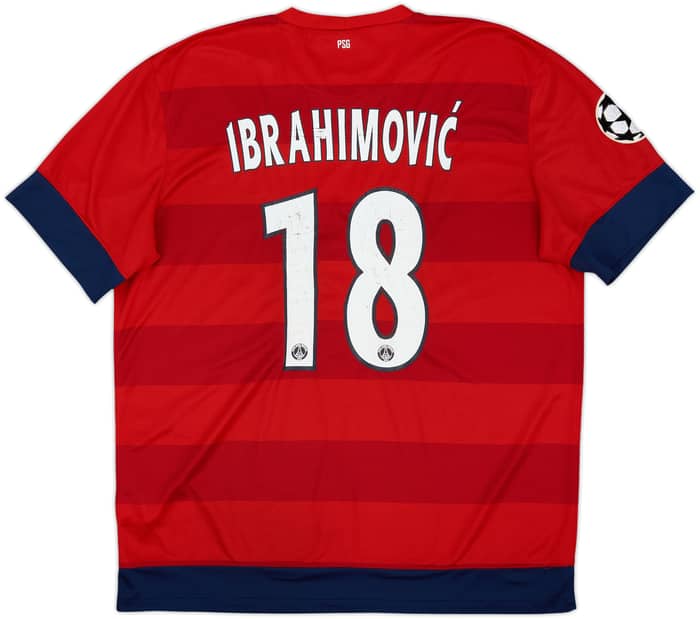 2012-13 Paris Saint-Germain Away Shirt Ibrahimovic #18 - 5/10 - (XL)
