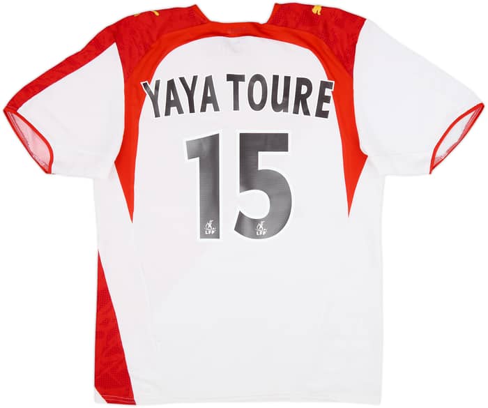 2006-07 Monaco Home Shirt Yaya Toure #15 - 6/10 - (M)