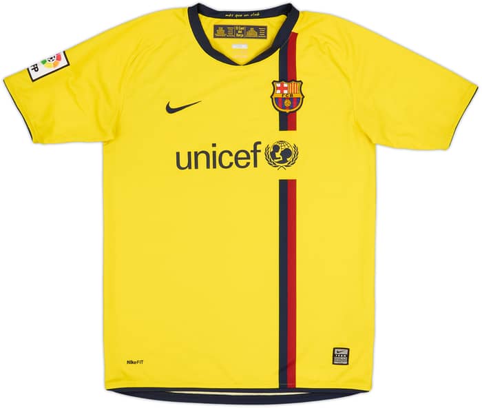 2008-10 Barcelona Away Shirt - 4/10 - (XL.Boys)