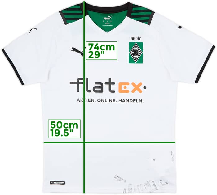 Camiseta de local del Borussia Monchengladbach 2021-22 - 4/10 - (M)