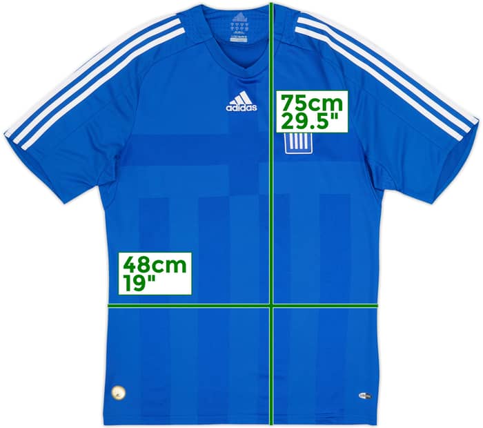 2008-09 Greece Home Shirt - 8/10 - (M)