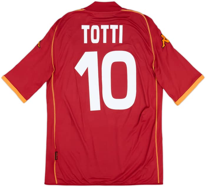 2008-09 Roma Camiseta de local Totti #10 - 6/10 - (L)