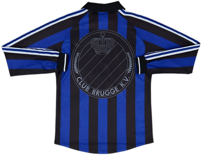 1997-98 Club Brugge Home L/S Shirt - 8/10 - (S)