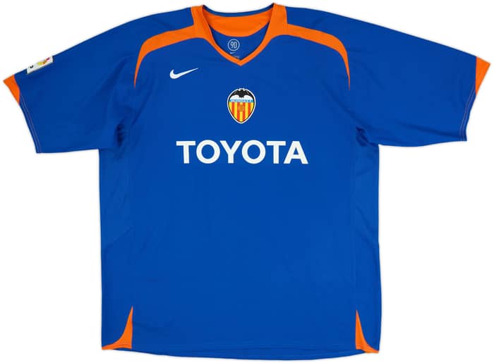 2005-06 Valencia Away Shirt David Villa #7 - 10/10 - (XXL)