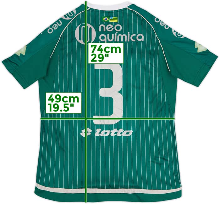 Camiseta de local del Goias 2010 #3 - 8/10 - (S)