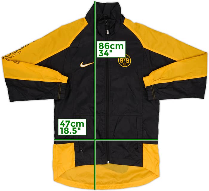 1998-00 Borussia Dortmund Nike Rain Jacket - 7/10 - (XS)