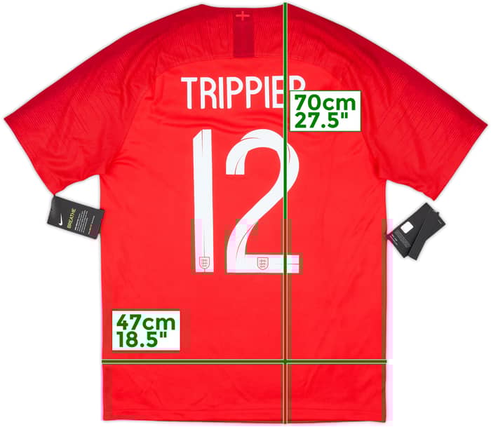 2018-19 England Away Shirt Trippier #12 (M)