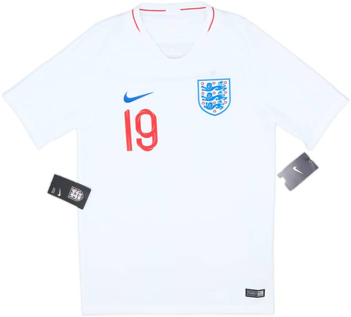 2018-19 England Home Shirt Rashford #19 (S)