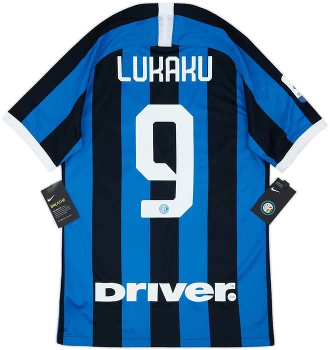 2019-20 Inter Milan Home Shirt Lukaku #9 (S)