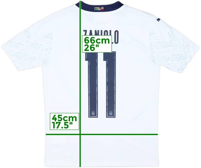 2020-21 Italy Away Shirt Zaniolo #11 (S)