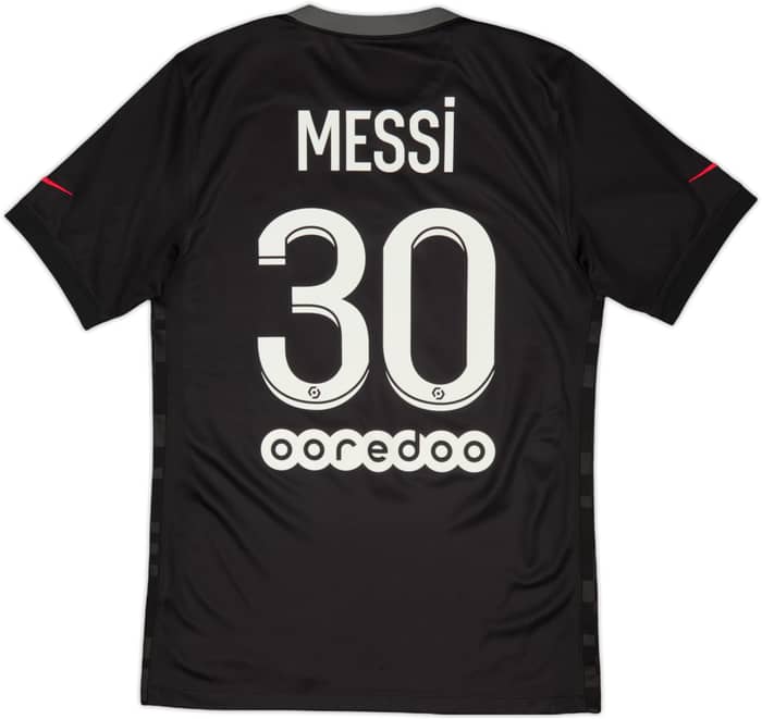 2021-22 Paris Saint-Germain Third Shirt Messi #30 - 9/10 - (S)