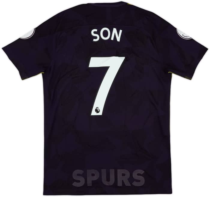 2017-18 Tottenham Authentic Third Shirt Son #7 - 6/10 - (M)