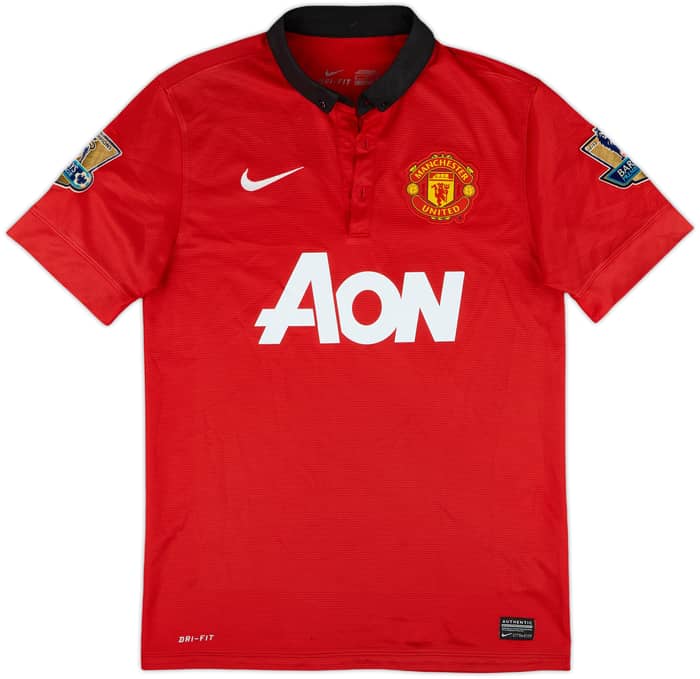 2013-14 Manchester United Home Shirt - 4/10 - (S)