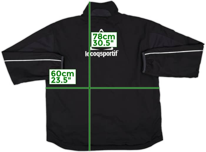 2005-06 Wolves Le Coq Sportif Track Jacket - 8/10 - (L)