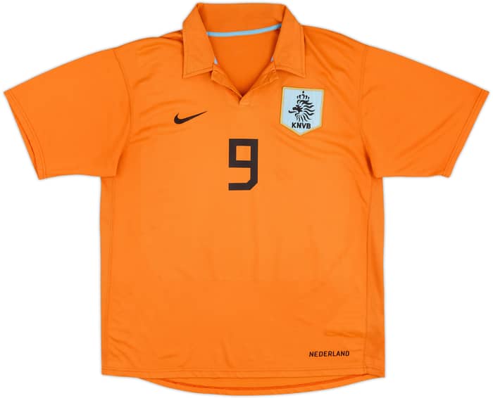 2006-08 Netherlands Home Shirt V.Nistelrooy #9 - 6/10 - (L)