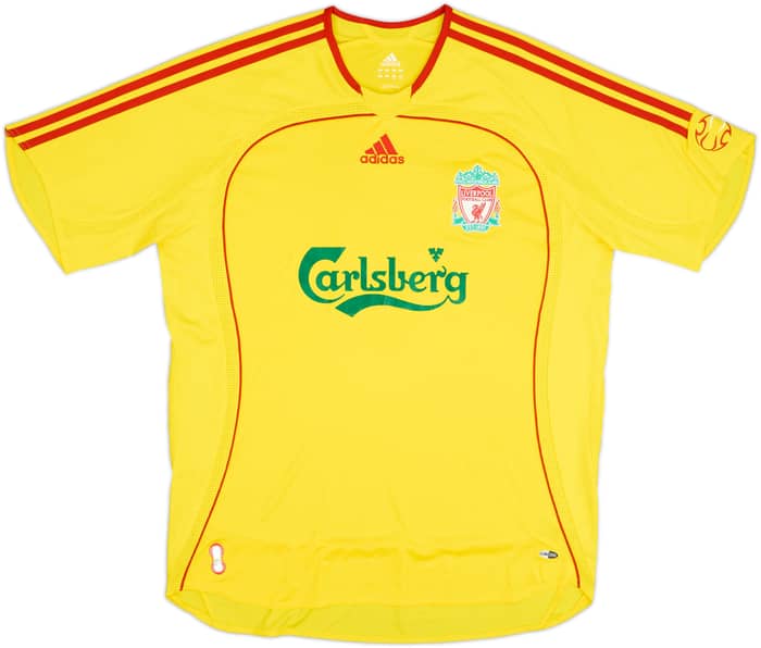 Camiseta de visitante del Liverpool 2006-07 Gerrard #8 - 10/10 - (L)