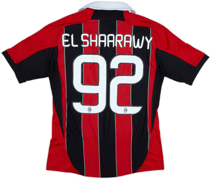 2012-13 AC Milan Home Shirt El Shaarawy #92 - 8/10 - (S)