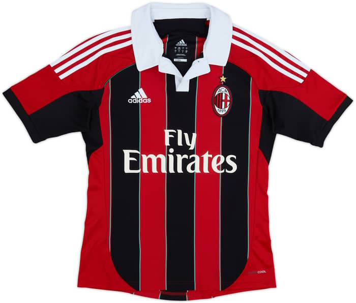 2012-13 AC Milan Home Shirt El Shaarawy #92 - 8/10 - (S)