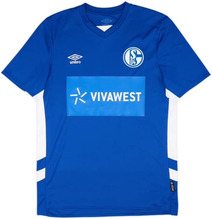2021-22 Schalke Home Shirt - 8/10 - (L)