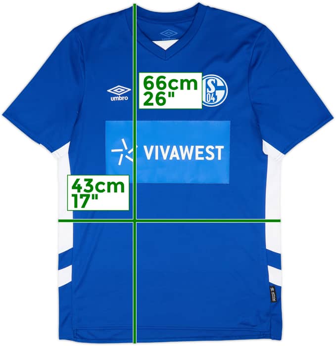 2021-22 Schalke Home Shirt - 8/10 - (L)