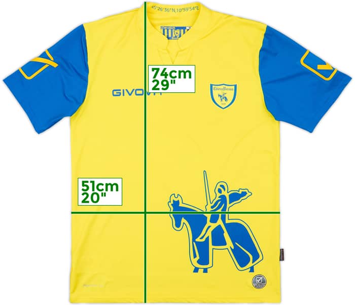 2013-14 Chievo Verona Home Shirt - 10/10 - (M)