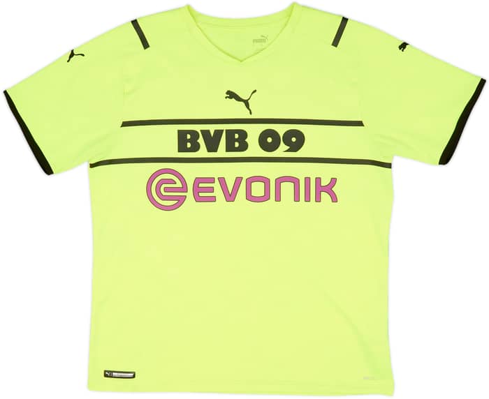 2021-22 Borussia Dortmund European Home Shirt Bellingham #22 - 7/10 - (L)