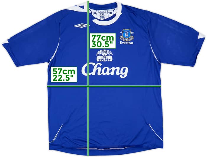 2006-07 Everton Home Shirt - 6/10 - (XL)