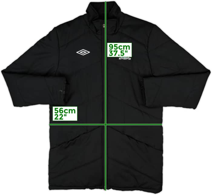 2009-10 Manchester City Umbro Padded Bench Coat - 8/10 - (M)