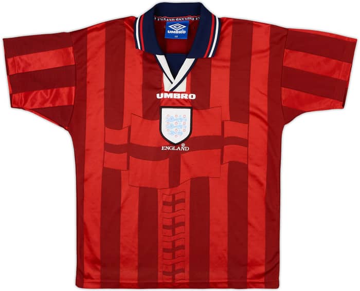 1997-99 England Away Shirt - 8/10 - (L.Boys)