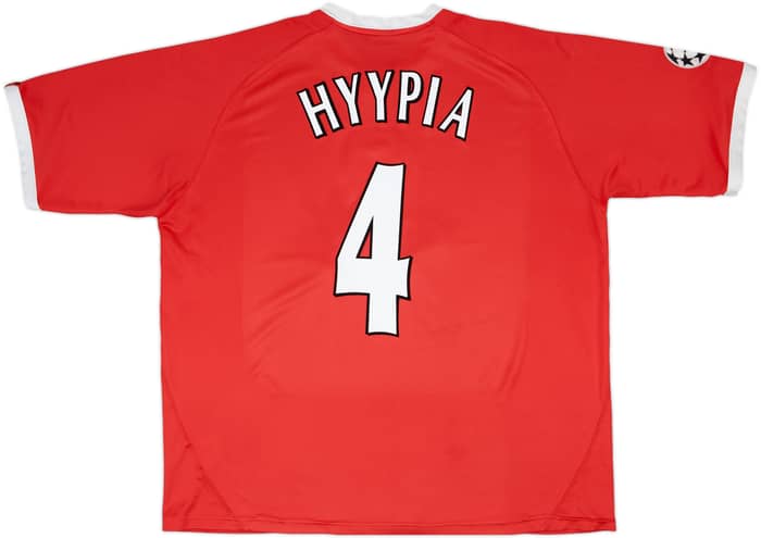 2001-03 Liverpool CL Shirt Hyypia #4 - 6/10 - (XXL)