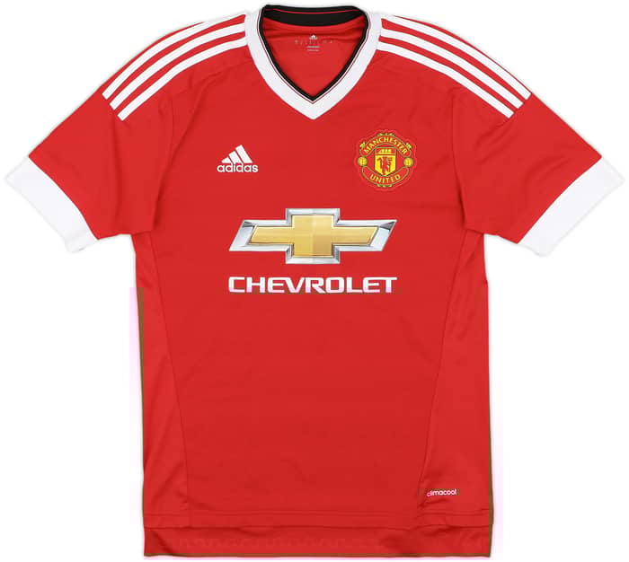 2015-16 Manchester United Home Shirt Mata #8 - 8/10 - (S)