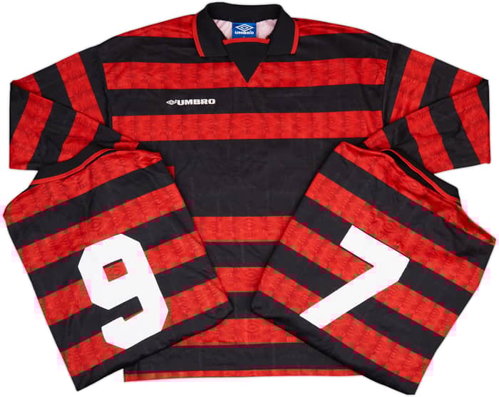 1990s Umbro Template L/S Shirt - 9/10 - (XXL)