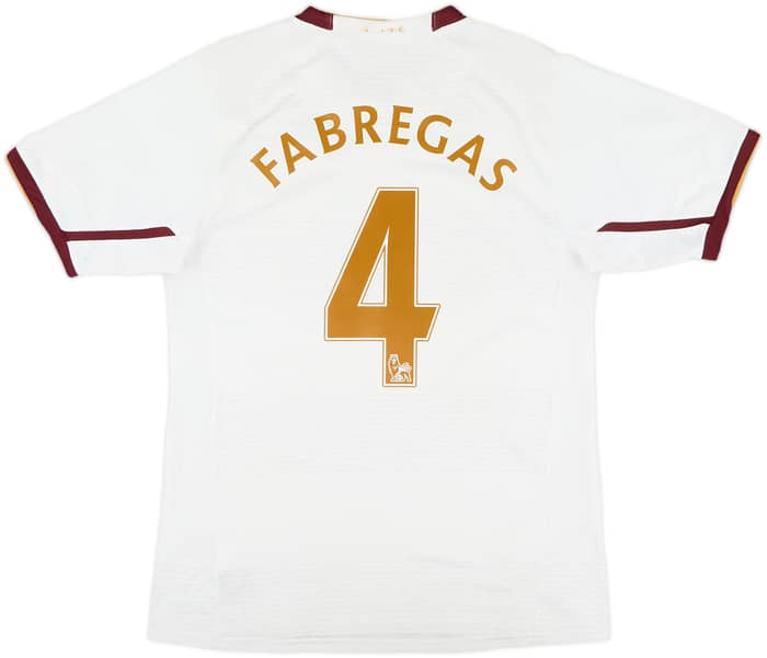 2007-08 Arsenal Away Shirt Fabregas #4 - 7/10 - (M)