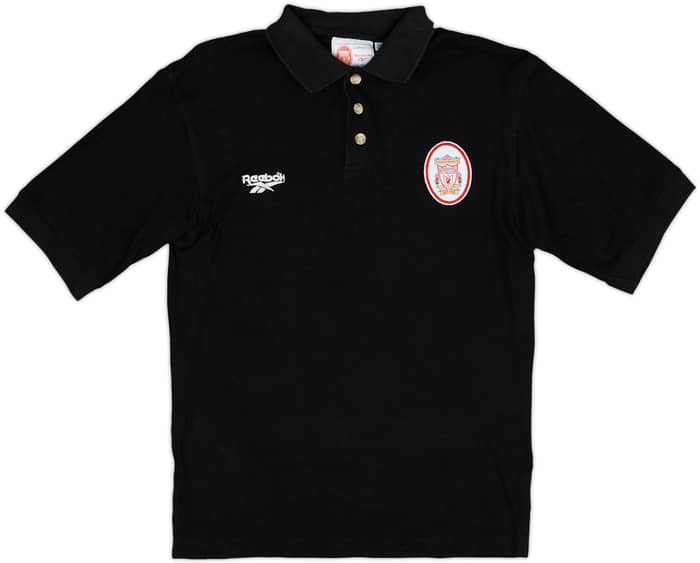 1998-99 Liverpool Reebok Polo Shirt - 9/10 - (XL.Boys)