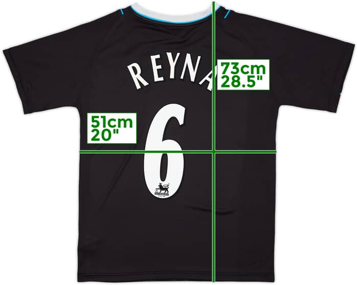 2006-07 Manchester City Away Shirt Reyna #6 - 8/10 - (M)