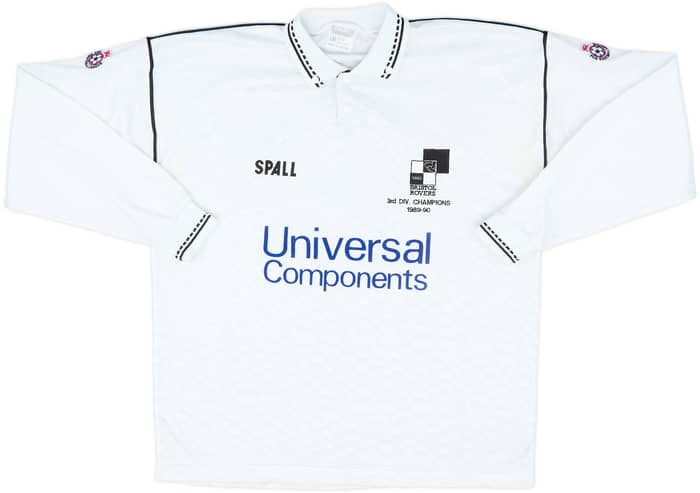 1990-91 Bristol Rovers Match Issue Away L/S Shirt #15