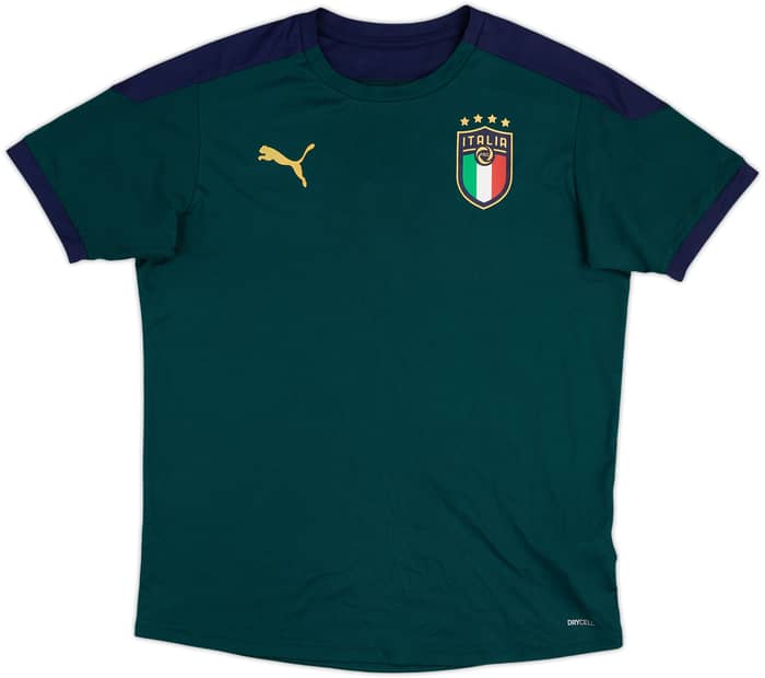 2020-21 Italy Puma Training Shirt - 8/10 - (XL.Boys)