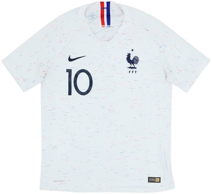 2018 France Authentic Away Shirt Zidane #10 - 5/10 - (M)