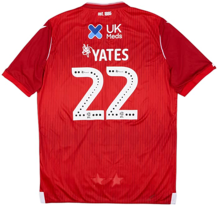 2019-20 Nottingham Forest Home Shirt Yates #22 - 10/10 - (4XL)