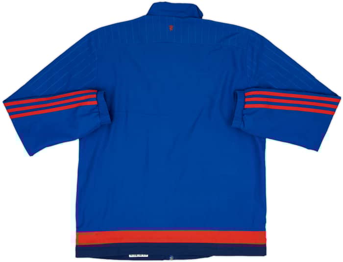 2015-16 Manchester United adidas Track Jacket - 6/10 - (M)