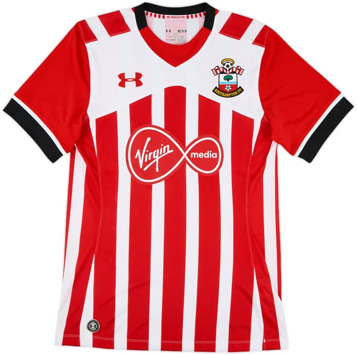 2016-17 Southampton Home Shirt Virgil #17 - 10/10 - (M)