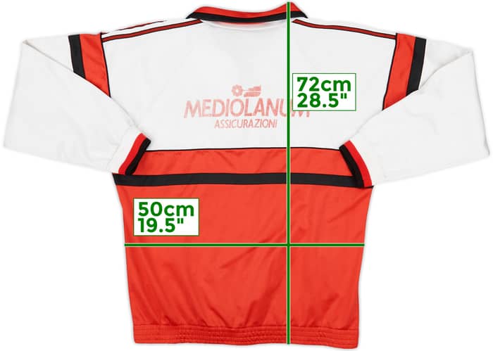 1990-92 AC Milan adidas Track Jacket - 5/10 - (M)