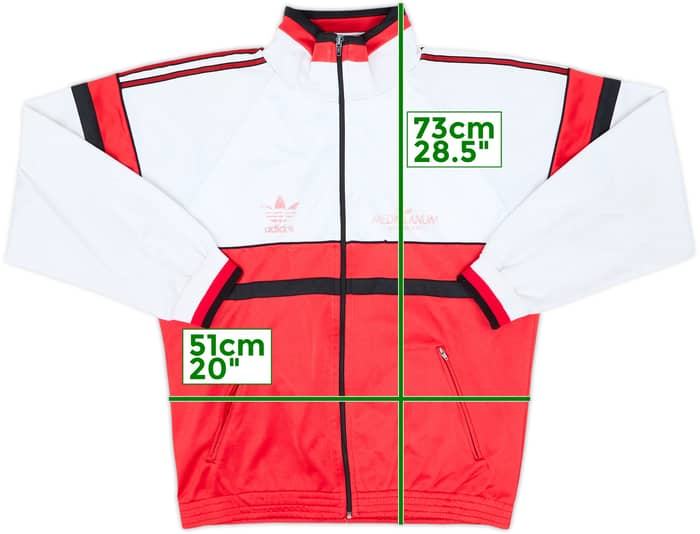 1990-92 AC Milan adidas Track Jacket - 4/10 - (M)