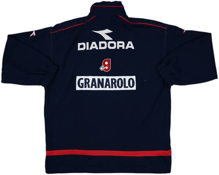 1998-00 Bologna Diadora 1/4 Zip Training Top - 8/10 - (XL)