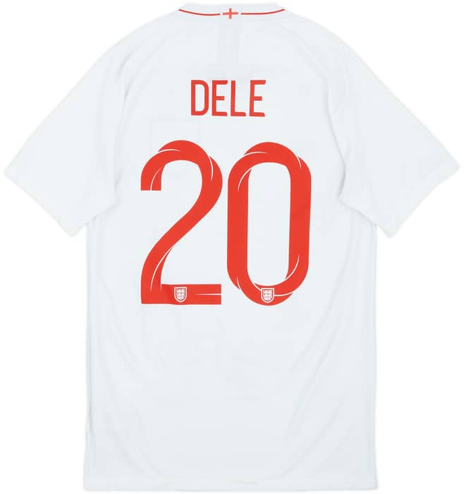 2018-19 England Home Shirt Dele #20 - 5/10 - (S)