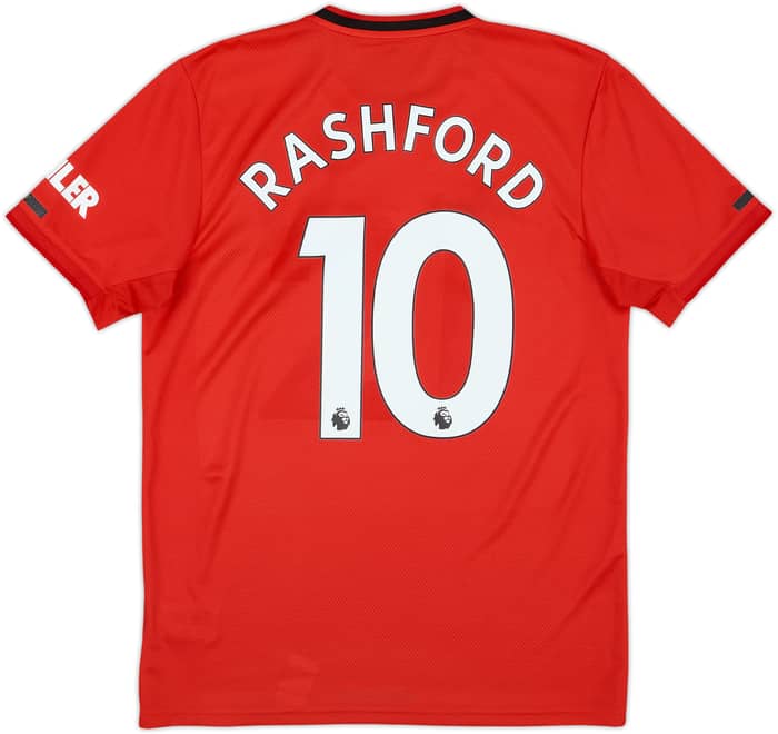 2019-20 Manchester United Home Shirt Rashford #10 - 5/10 - (M)