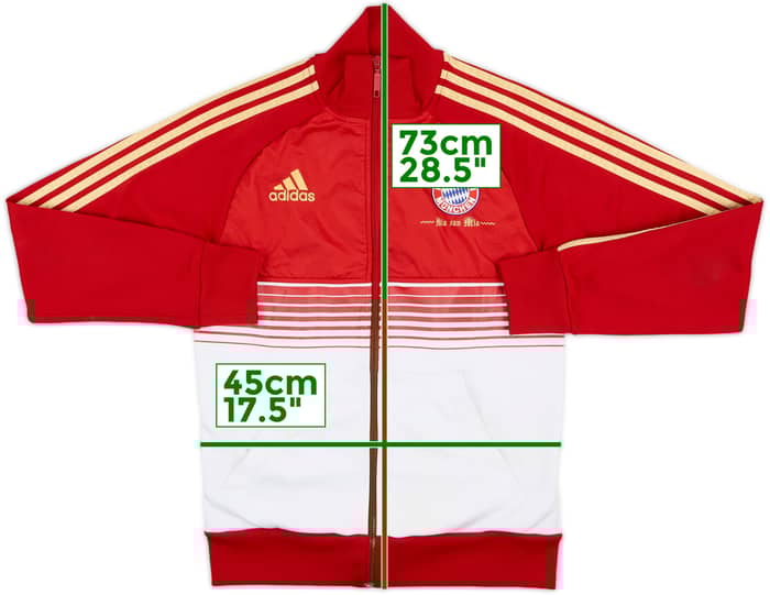 2012-13 Bayern Munich adidas Track Jacket - 6/10 - (S)